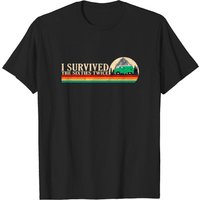 I Survived The Sixties 60s Twice T-shirt for Men