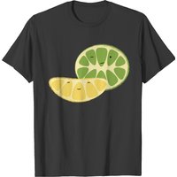 Lemon & Lime T-Shirt for Men in Black