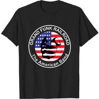 T-shirt Logo Tour Grand Funk Railroad pour hommes