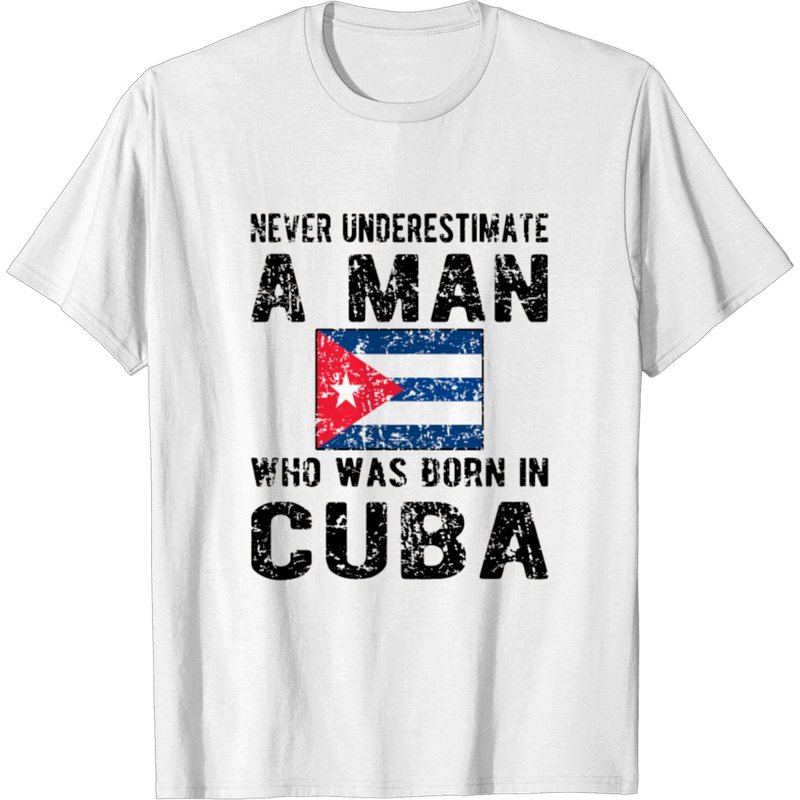 T-shirt pour hommes Cuba Roots Drapeau Cubain Héritage Cubain — T-shirts pour hommes