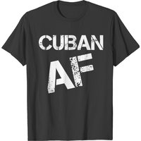T-shirt Cuban Af pour hommes en noir — T-shirts pour hommes