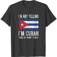 T-shirt pour hommes Cuba Roots Drapeau Cubain Fierté Cubaine — T-shirts pour hommes