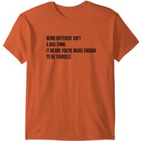 T-shirt pour hommes Being Different en Royal