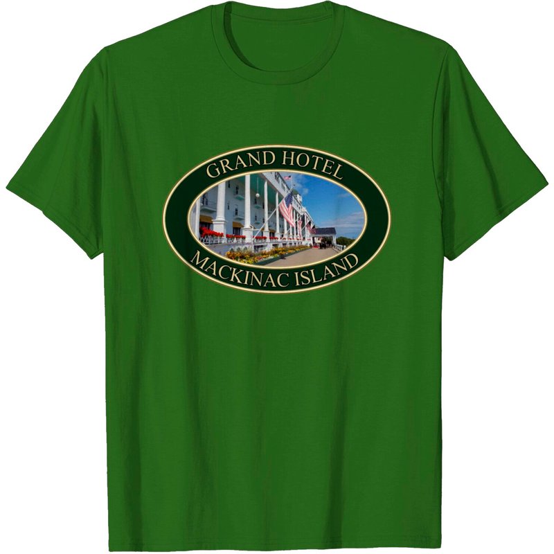 Grand Hotel on Mackinac Island, Michigan Men's T-Shirt