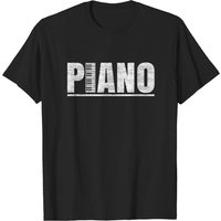 T-shirt pour hommes Pianiste Instrument de musique Piano — T-shirts pour hommes