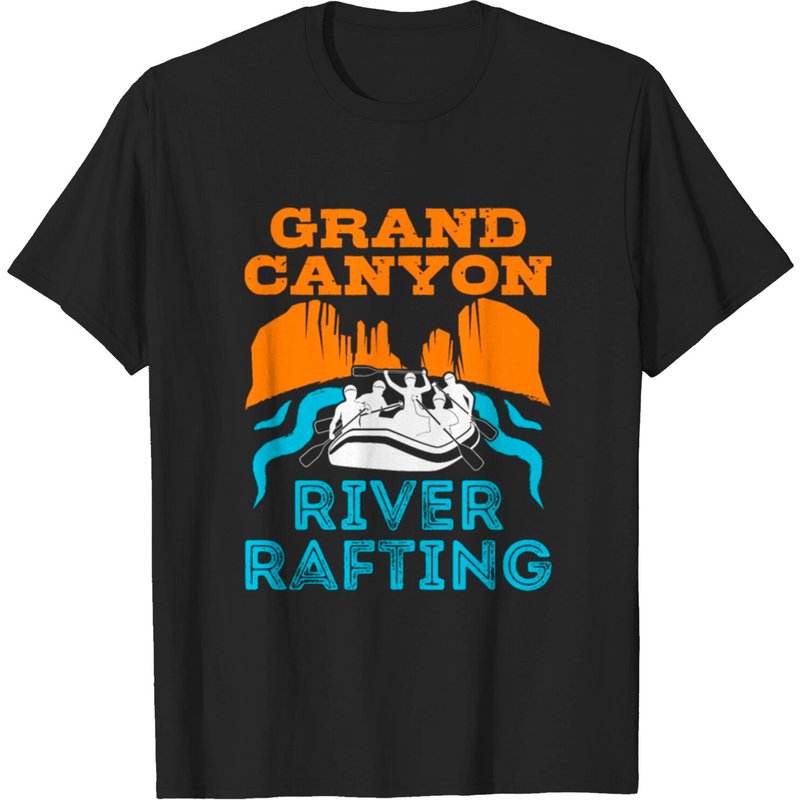 Grand Canyon River Rafting Colorado River T-shirt for Men