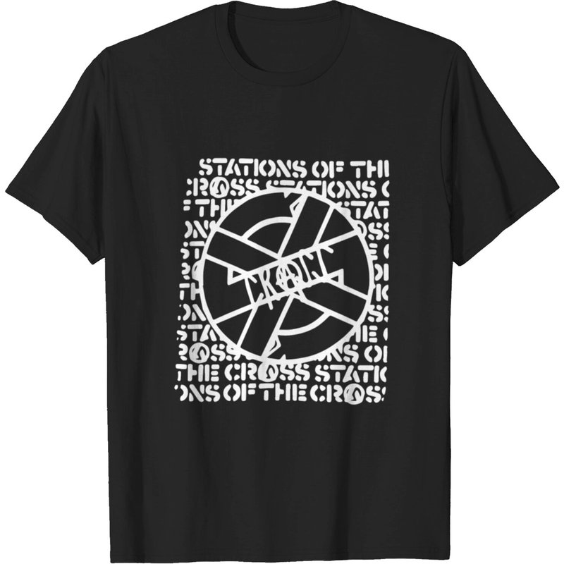 T-shirt avec logo du groupe Crass pour hommes