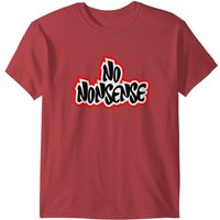 Cool Lettering No Nonsense T-Shirt for Men