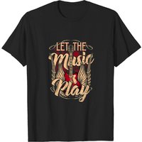 T-shirt Rock Musique Guitariste pour Hommes — T-shirts pour hommes