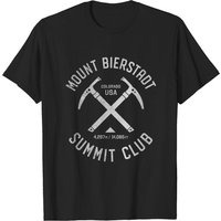T-shirt Mount Bierstadt Summit Club I Climbed Mount Bierstadt — T-shirts pour hommes