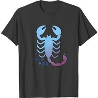 T-shirt Scorpion King pour hommes en noir