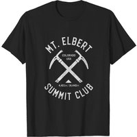 T-shirt pour hommes Mount Elbert Summit Club I Climbed Mt Elbert — T-shirts pour hommes