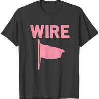 T-shirt Wire Pink Flag pour hommes — T-shirts pour hommes