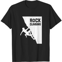 T-shirt d'escalade pour hommes - Noir