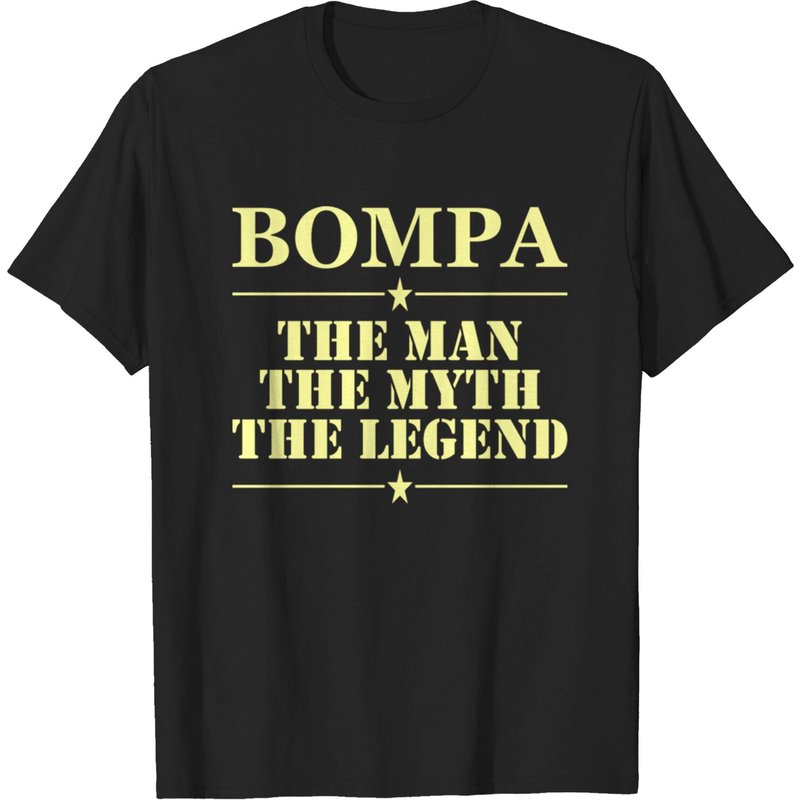 Boompa The Man The Myth The Legend Men's T-Shirt — Mens T Shirts