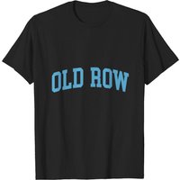 T-shirt Old Row University bleu carolina pour hommes — T-shirts pour hommes