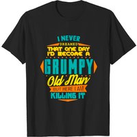 T-shirt pour hommes Grumpy Old Man — T-shirts pour hommes