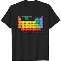 T-shirt de chimie avec tableau périodique pour hommes — T-shirts pour hommes