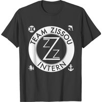 T-shirt Team Zissou Intern pour hommes - Noir — T-shirts pour hommes