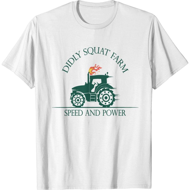 Didly Squat Farm Speed and Power Men's T-Shirt
