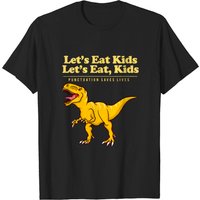 Comma Punctuation Dinosaur English Teacher T-Shirt for Men — Mens T Shirts
