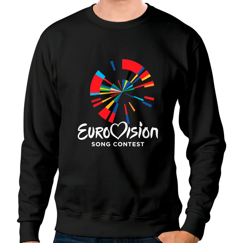 Sweatshirts avec logo du Concours Eurovision de la Chanson pour Unisexe — Sweats à capuche pour hommes