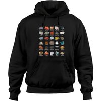 Hoodies Crystal Ores Minéraux Gemmes et Cristaux pour Géologues — Sweats à capuche pour hommes