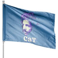 Cat - Cat Stevens - House Flags - Double-Sided Print