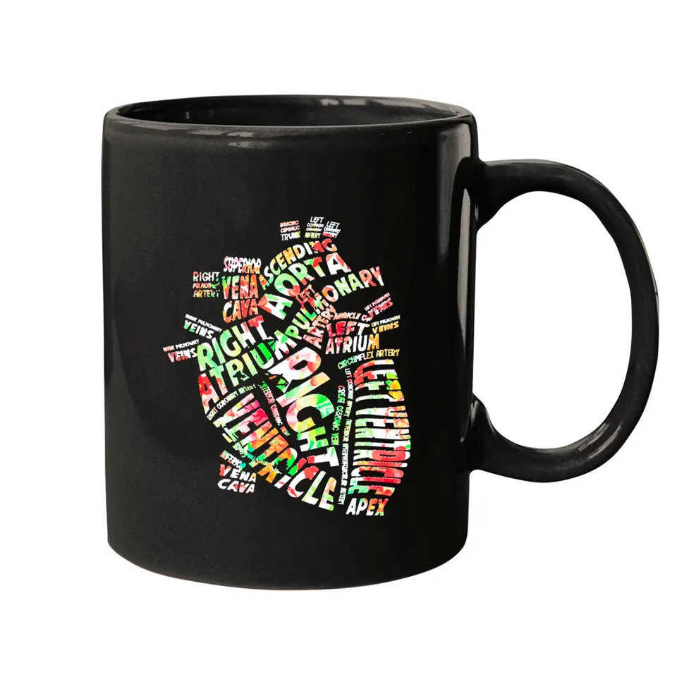 Anatomical Heart Mug for Cardiac Nurses — Mugs & Tumblers