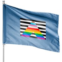 Lgbtq Ally Progress Pride Flag Classic House Flag