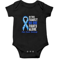 En Cette Famille, Personne Ne Se Bat Seul Contre le Cancer du Colon - Bodysuit