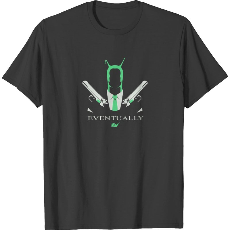 T-shirt Snail Assassin Eventually pour hommes