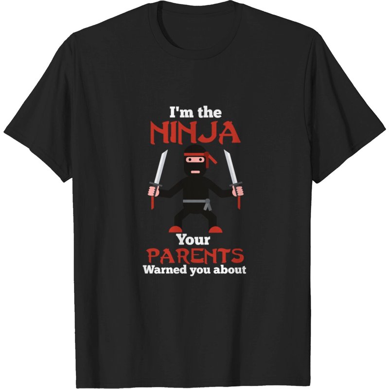 Je suis le ninja dont vos parents vous ont averti T-shirt pour hommes — T-shirts pour hommes