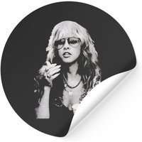 Stevie Nicks Stickers for Black Theme