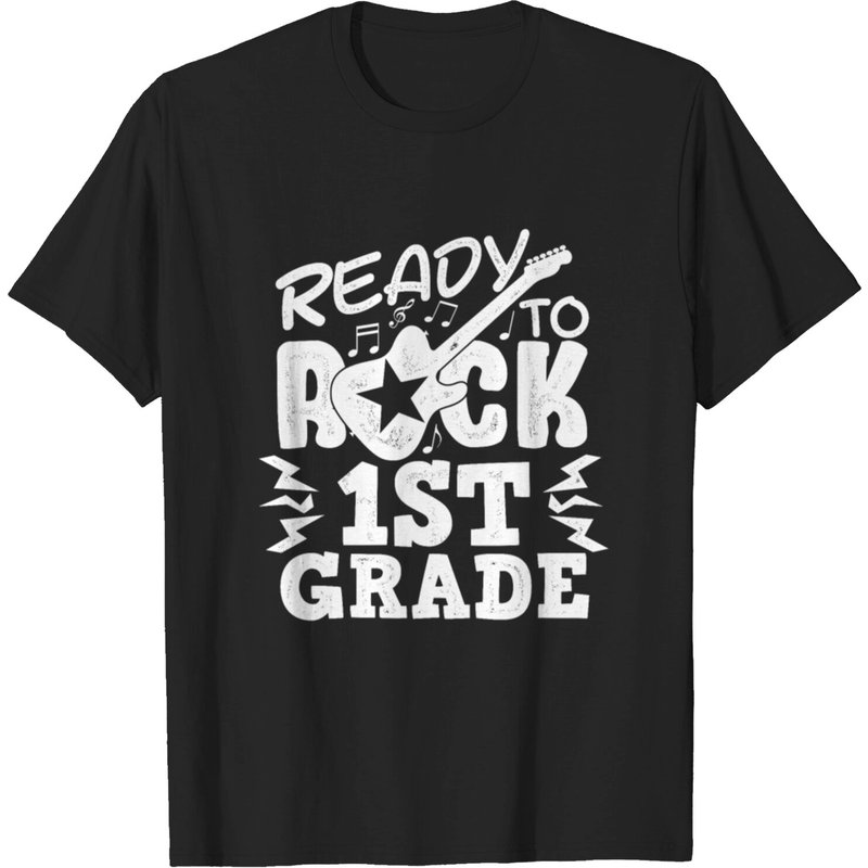 T-shirt pour hommes Ready to Rock 1re année — T-shirts pour hommes