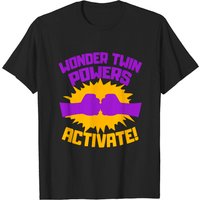 T-shirt pour hommes Wonder Twins Power Activate