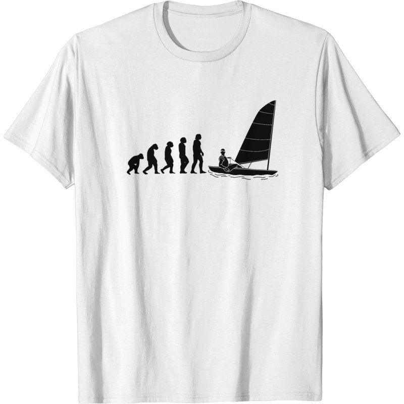 Sailing Sailinger Evolution Sailing Sail Boats T-shirt for Men — Mens T Shirts