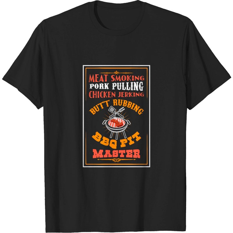 Butt Rubbing BBQ Pit Master T-shirt for Men — Mens T Shirts