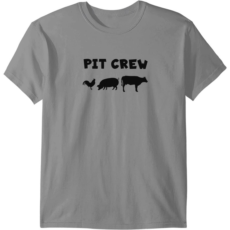 T-shirt BBQ Grilling Pig Pork Chicken Cow pour hommes — T-shirts pour hommes