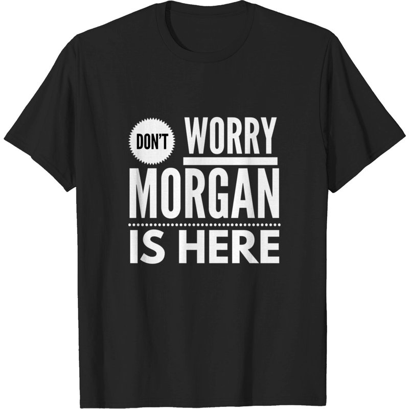 T-shirt Morgan Is Here pour hommes — T-shirts pour hommes