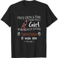 T-shirt pour hommes 'Girl Who Really Loved Captain Morgan