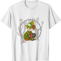 T-shirt Moomins Snufkin avec Accordéon pour Hommes