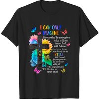 T-shirt I Only Can Imagine Faith Christian Jésus Dieu pour hommes