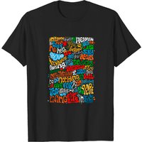 T-shirt Citation Imagine de Lennon pour hommes