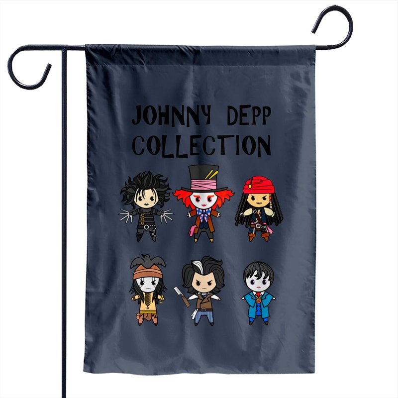 Johnny Depp Collection - Garden Flags - Double-Sided Print