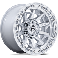 Jantes Fuel D883 Covert Machined Silver 17x8.5 6x139.7