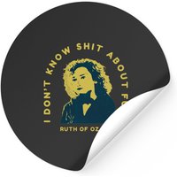Ruth Of Ozark - Ozark Stickers - Classic Square Design — Stickers & Decals