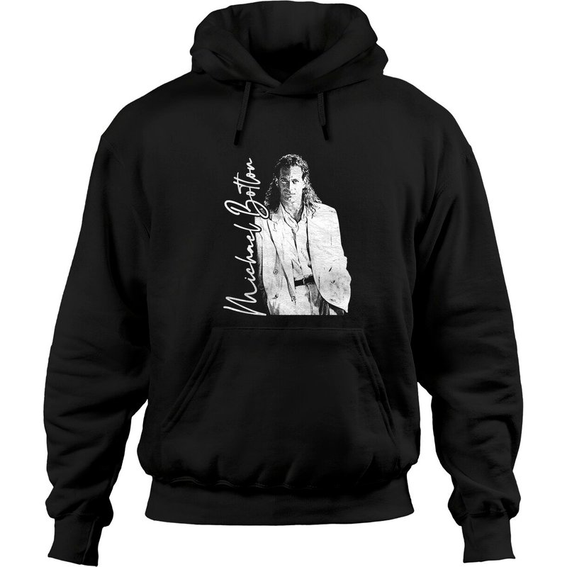 Hoodies Unisex au Design Fan de Michael Bolton des Années 90 — Sweats à capuche pour hommes