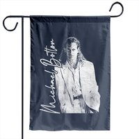 Michael Bolton 90s Style Garden Flags for Fans
