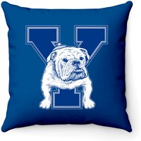 Housse de coussin Vintage Yale Bulldog Mascot — Coussins décoratifs